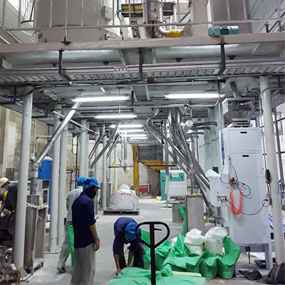 Thailand Mung Bean Peeling Line Installation and Commissioning