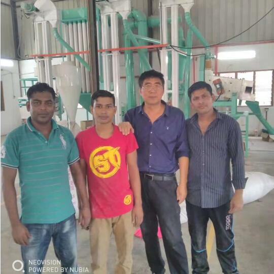 Malaysia 1Ton/Hour Lentil Peeling Machine Installation