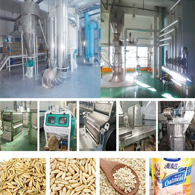 Oat Flakes Production Line