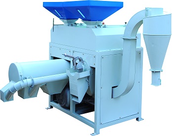 maize hulling and milling machine