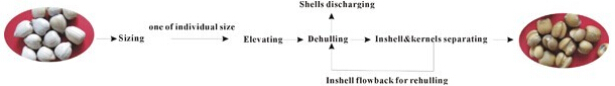 coix seed dehulling machine