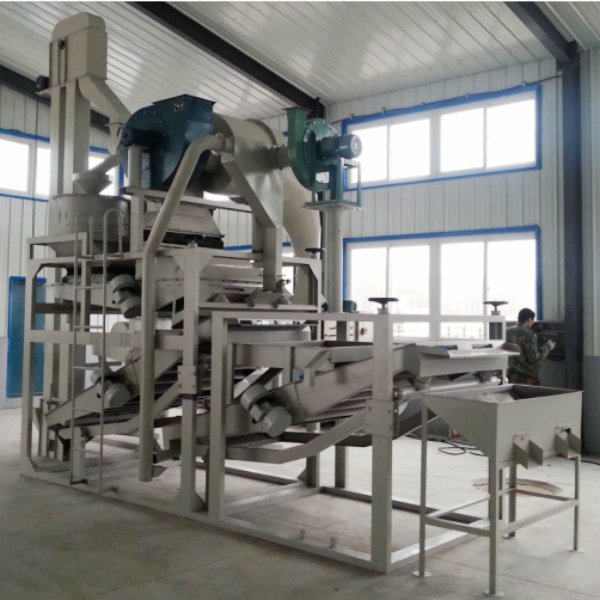 Castor Bean Dehulling Machine