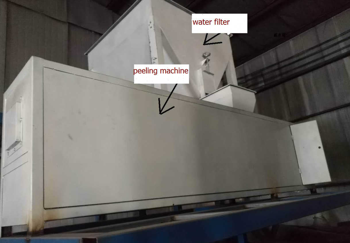 Sesame Cleaning and Peeling Machine