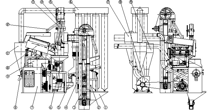 rice milling machine